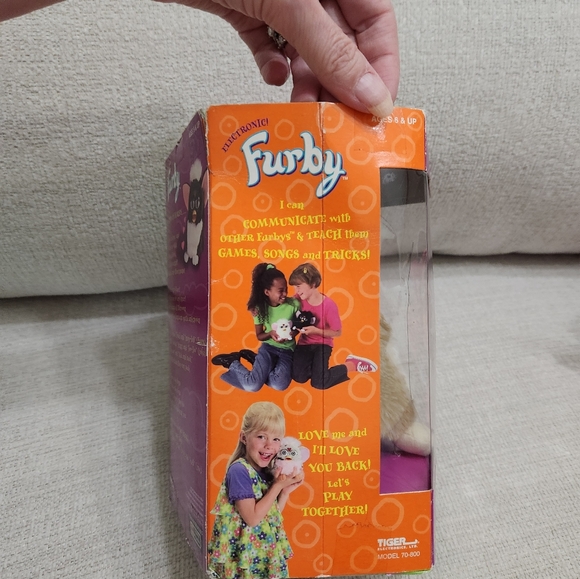 Nwt Furby Original 1998 Bear Interactive Electronic Toy - Picture 3 of 4